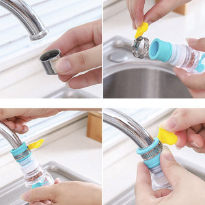 Adjustable Faucet Filter.
