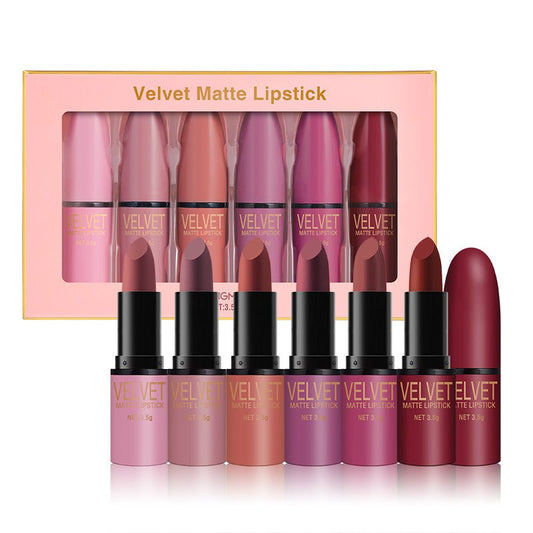 Bullet Matte Lipstick Set Matte Waterproof.