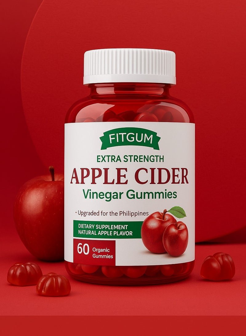 FitGum - Extra Strength Apple Cider Vinegar Gummies (Original).
