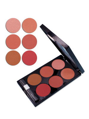 Make-up Multi-color Boutique Domestic Product Six-color Blush Repair Makeup.