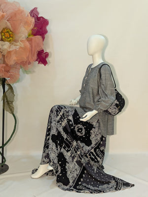 Tunic & Printed Palazzo Set.