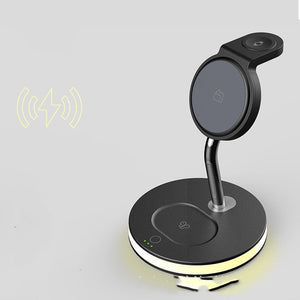 Wireless Charger Four In One Wireless Charger Three In One Magnetic Wireless Charger.